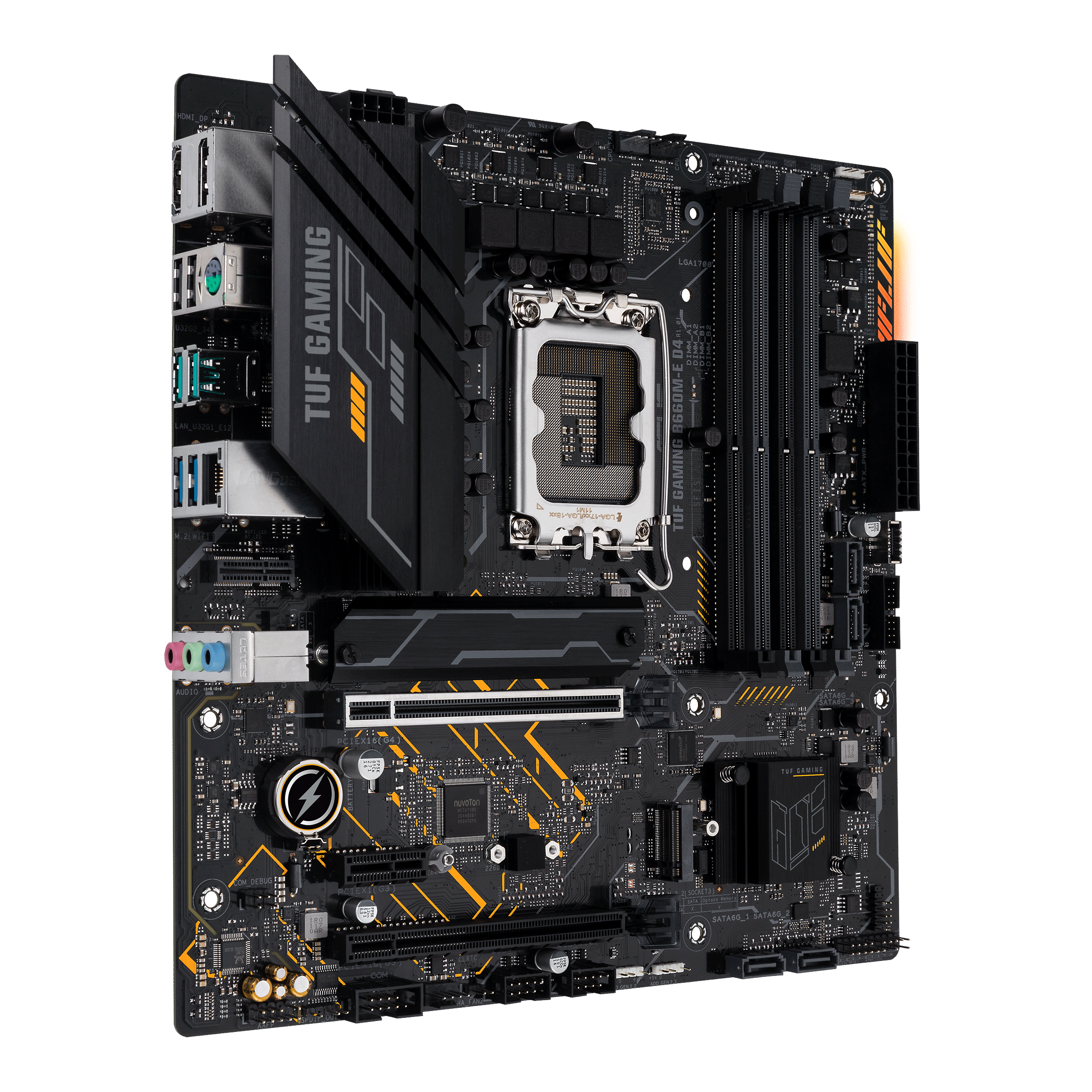 ASUS Tuf Gaming B660M-E D4 Intel Anakart Siyah Fiyat & Özellik