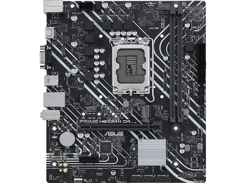 ASUS Prime H610M-K D4 Intel Anakart Siyah_2