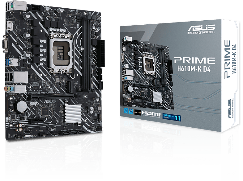 ASUS Prime H610M-K D4 Intel Anakart Siyah_0