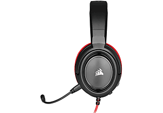 CORSAIR HS35 CUFFIE GAMING, Red