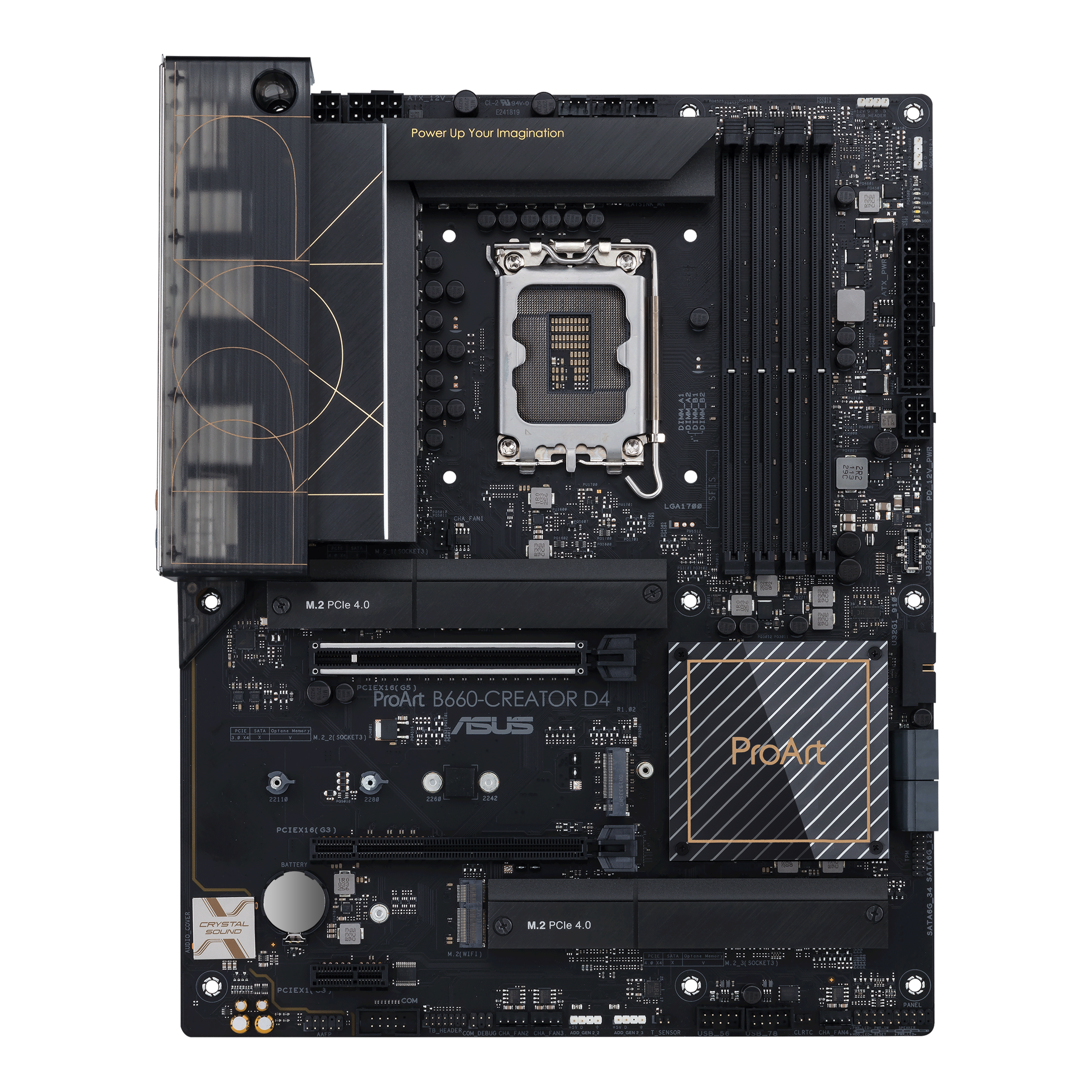 ASUS Proart B660-Creator D4 Intel Anakart Siyah
