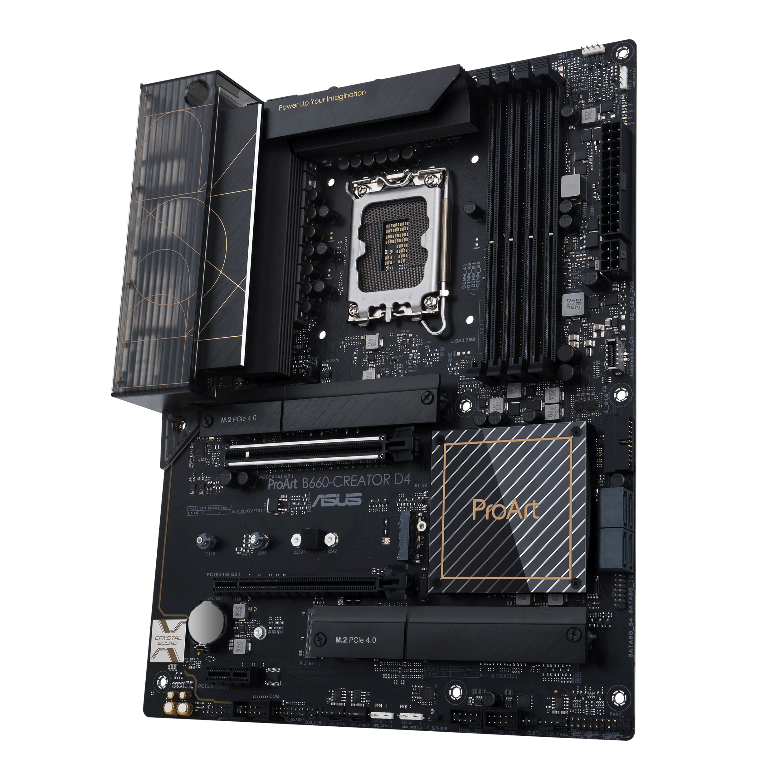 ASUS Proart B660-Creator D4 Intel Anakart Siyah