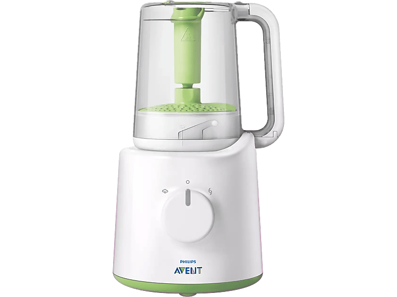 PHILIPS AVENT SCF870/20 Avent Kombinált Pároló és Turmixgép, 400 W, fehér