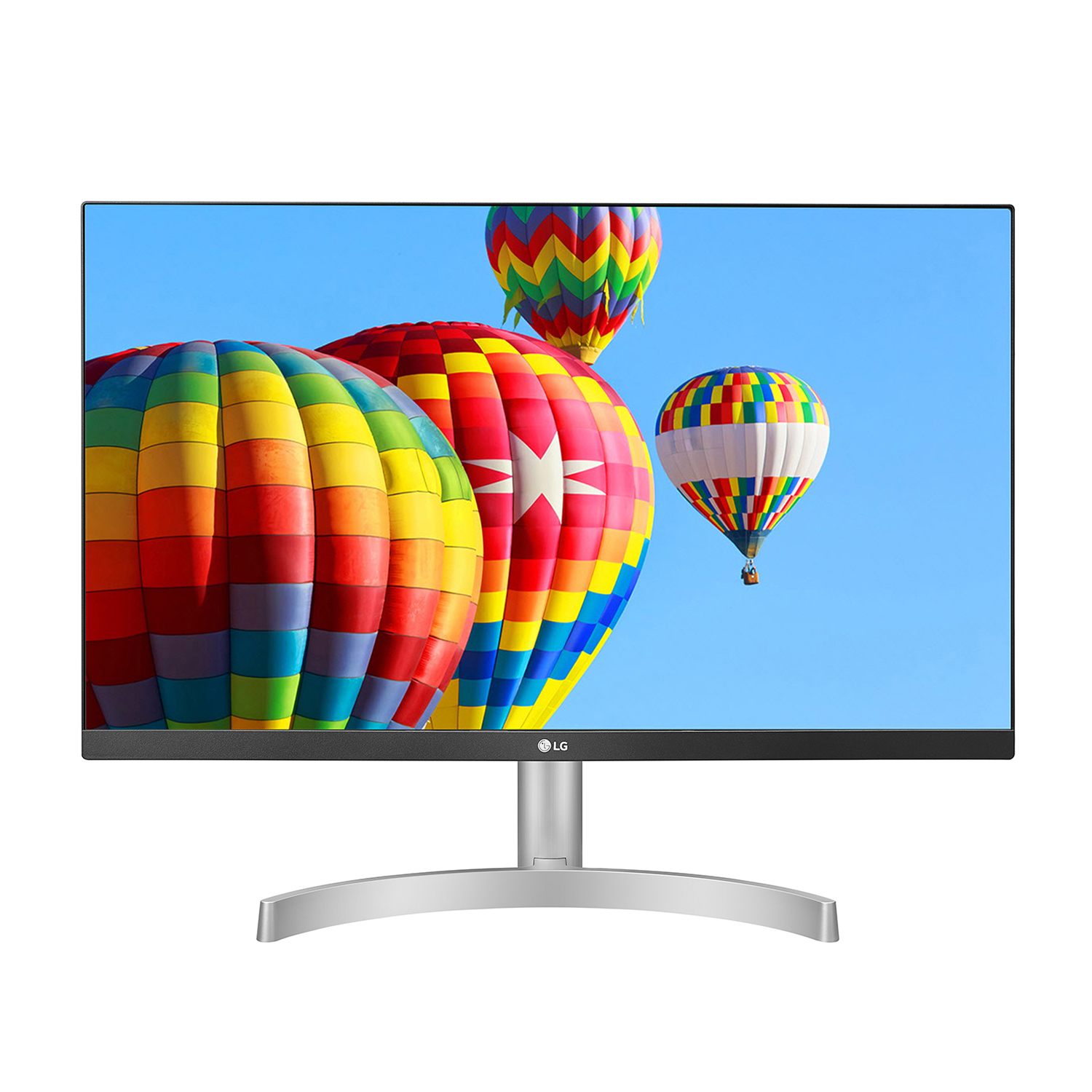 LG 24Mk600M-W Monitor, 24 pollici, Full-HD, 1920 x 1080 Pixel