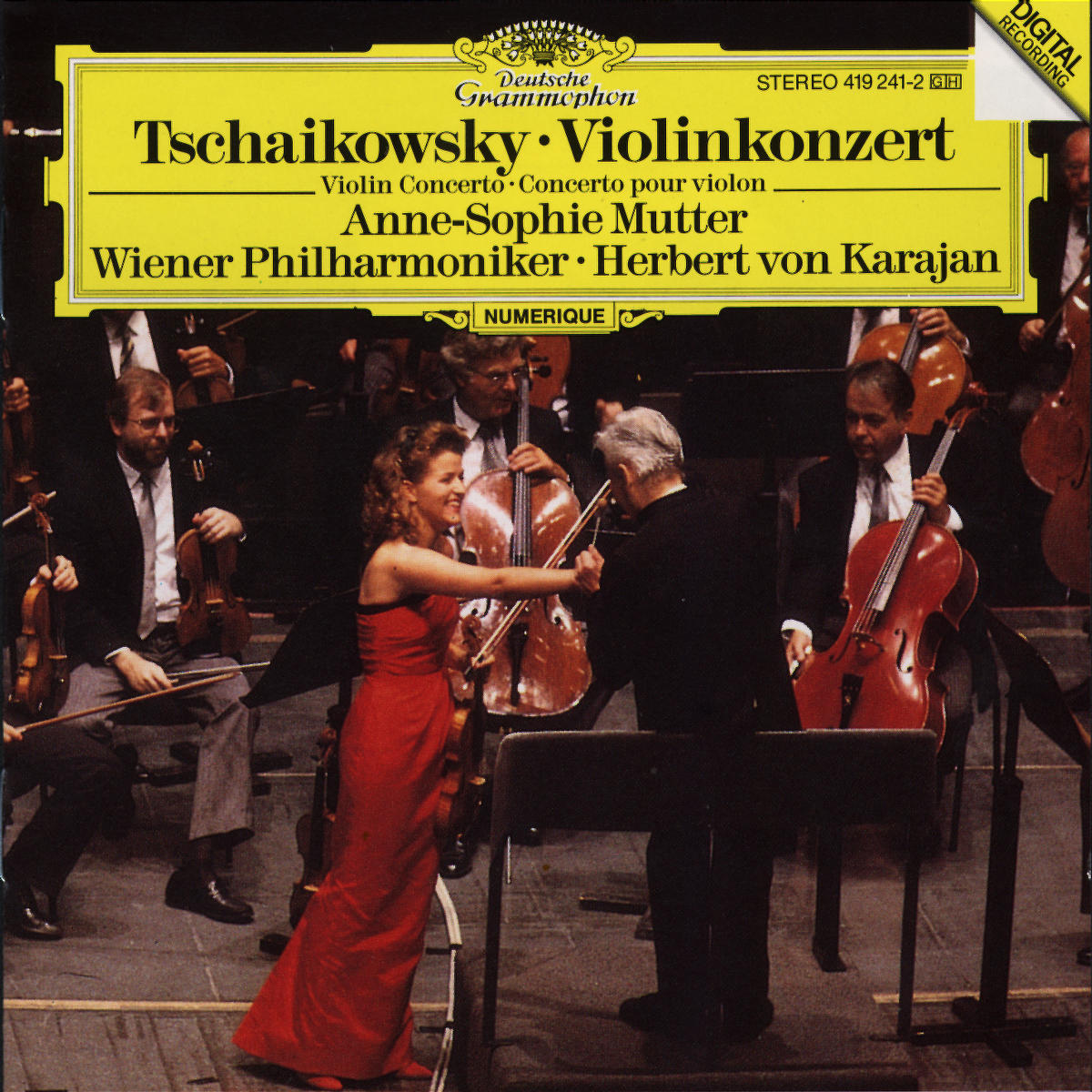 Anne-Sophie Mutter, Herbert von Karajan - Tchaikovsky: Violin Concerto (CD)