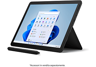 MICROSOFT Surface Go3 P/8/128GB  convertibile 2 in 1, 10,5 pollici, processore Intel® Pentium®, 8 GB SSD, 128 GB, Black