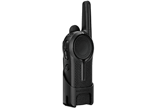 Walkie Takie - Motorola CLR446, Difusor 0.5W, Autonomía 18 h, 16 Canales, 6 Tonos de llamada, Negro