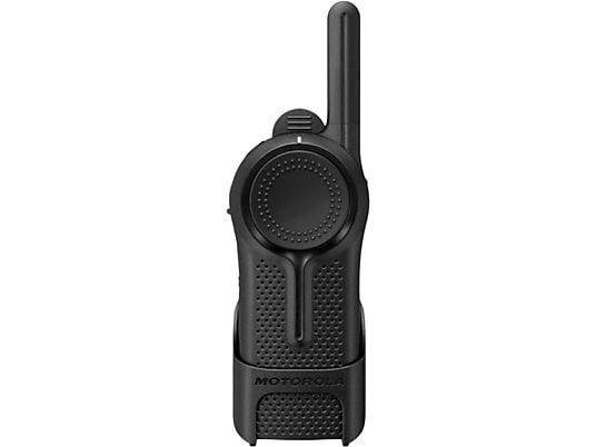 Walkie Takie - Motorola CLR446, Difusor 0.5W, Autonomía 18 h, 16 Canales, 6 Tonos de llamada, Negro