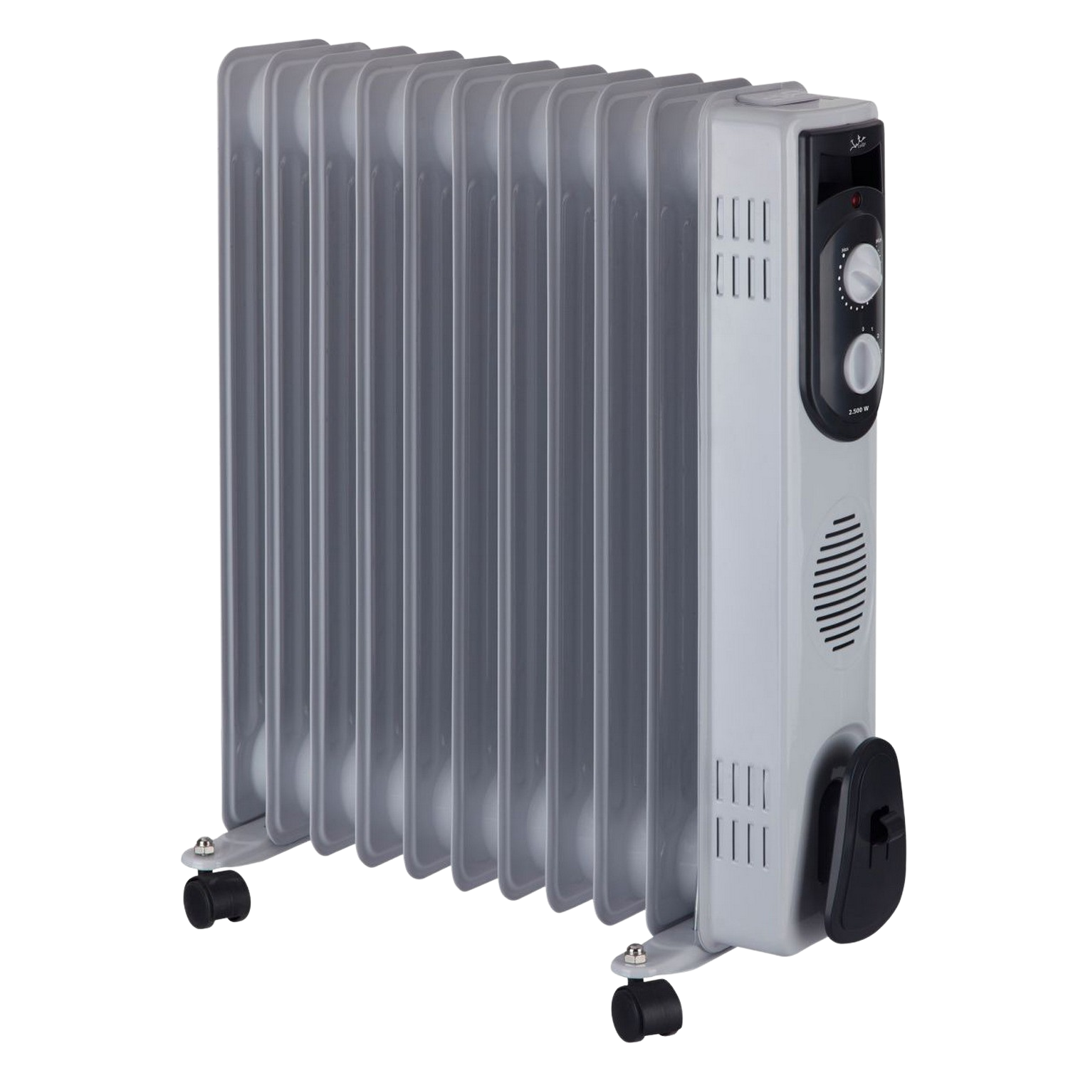 Radiador De Aceite jata r111 2500 w radiadoremisor 11 elementos 3 potencias 4 posiciones termostato gris calentador interior 2500w