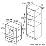 BOSCH Inbouw espressomachine (CTL636ES6)