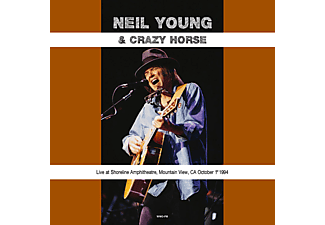 Neil Young & Crazy Horse - Live At Shoreline Amphitheatre, Mountain View, CA October 1st 1994 (180 gram Edition) (Green Vinyl) (Vinyl LP (nagylemez))
