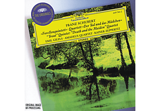 Emil Gilels, Rainer Zepperitz - Schubert: Piano Quintet "The Trout", String Quartet "Death and the Maiden" (CD)
