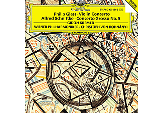 Gidon Kremer, Christoph von Dohnányi - Glass: Violin Concerto, Schnittke: Concerto Grosso No. 5 (CD)