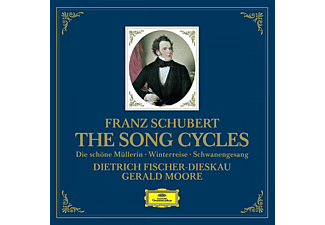 Dietrich Fischer-Dieskau, Gerald Moore - Schubert: The Song Cycles - Die schöne Müllerin, Winterreise, Schwanengesang (CD)