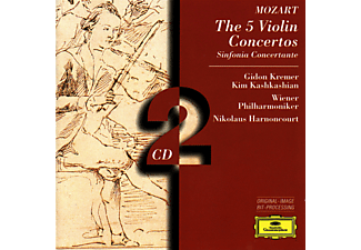 Gidon Kremer, Nikolaus Harnoncourt - Mozart: The 5 Violin Concertos, Sinfonia Concertante (CD)