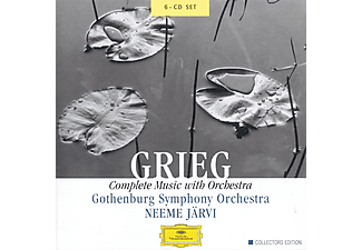 Neeme Järvi - Grieg: Complete Music with Orchestra (CD)