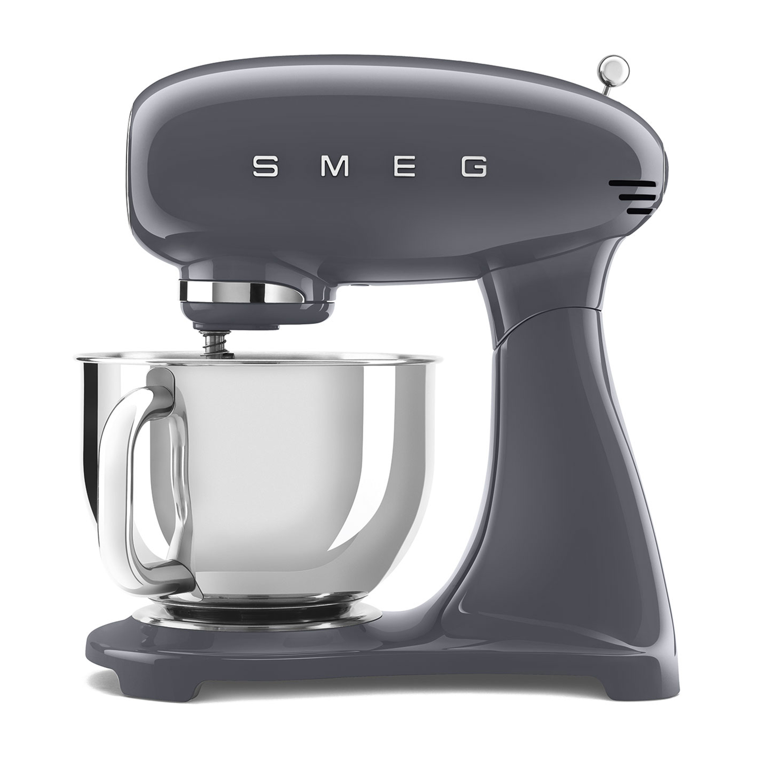 Smeg Smf03Greu Impastatrice Planetaria, 800 W, capacità ciotola 4,8 l, grafite