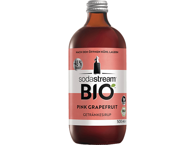 SODASTREAM 1024803490 Bio Sirup Pink Grapefruit