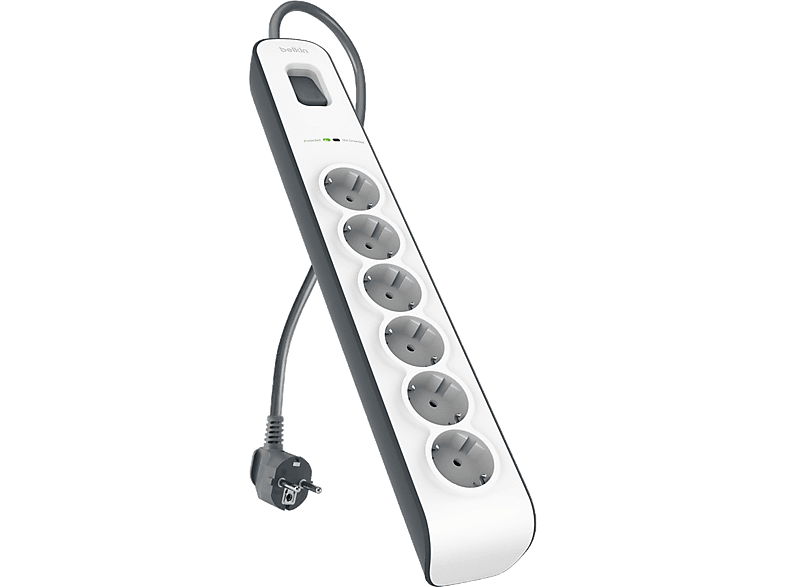 BELKIN BSV603vf2M 2m Altılı Akım Korumalı Priz