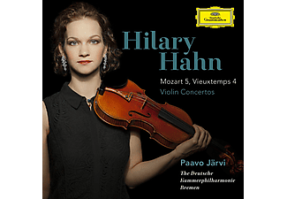 Hilary Hahn, Paavo Järvi - Mozart: Violin Concerto No. 5, Vieuxtemps: Violin Concerto No. 4 (CD)