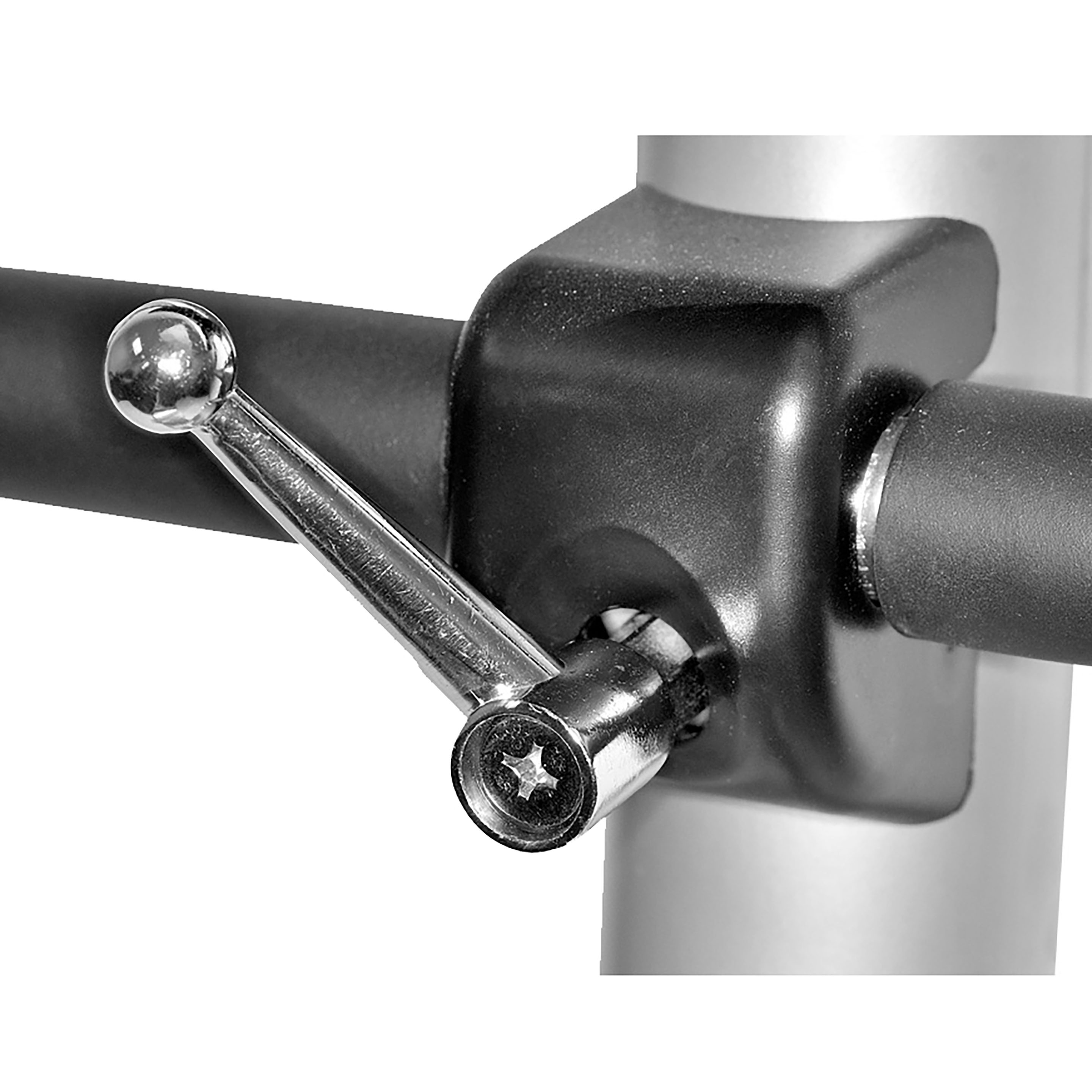 CHRISTOPEIT EMS 3 Heimtrainer Ergometer, Silber/Schwarz