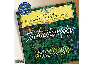 Evgeny Mravinsky - Tchaikovsky: Symphonies Nos. 4, 5 & 6 "Pathetique" (CD)