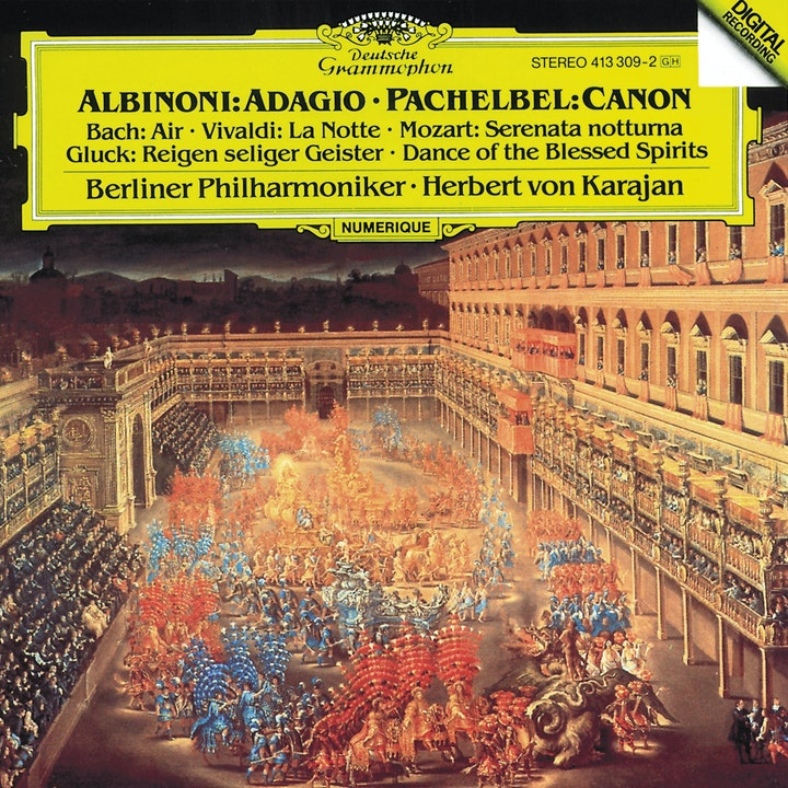 Herbert von Karajan - Albinoni: Adagio, Pachelbel: Canon (CD)