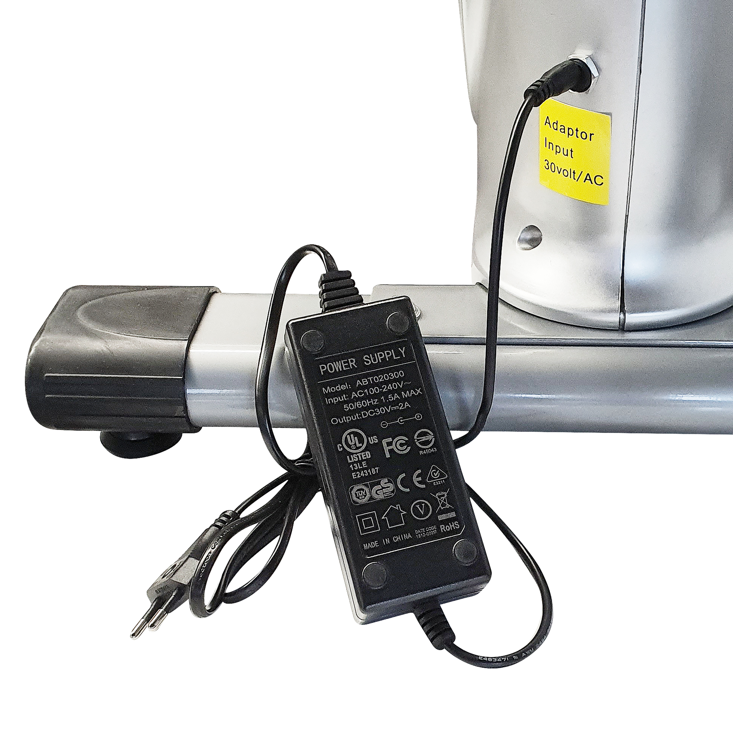 CHRISTOPEIT EMS 3 Heimtrainer Ergometer, Silber/Schwarz