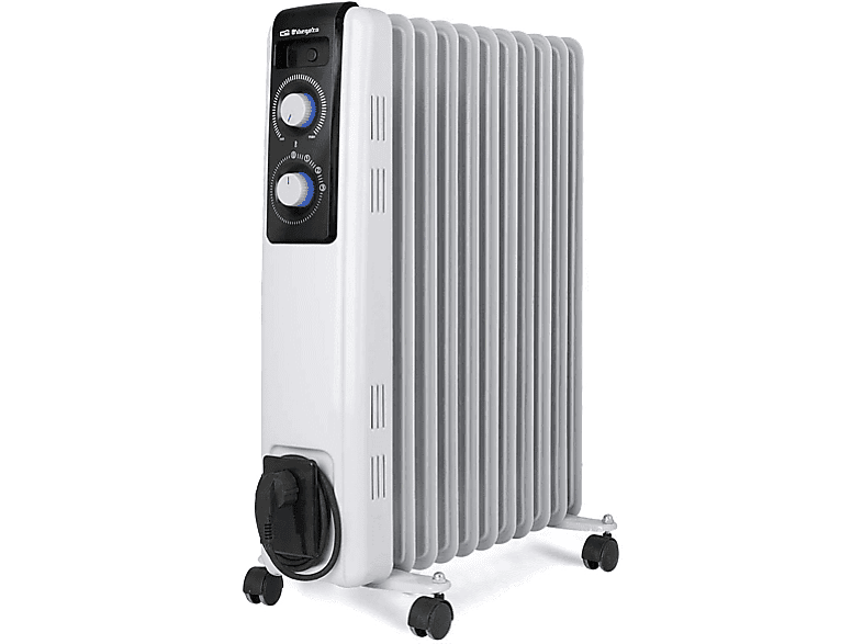 Radiador de aceite 11 elementos con 4 ruedas 2500W