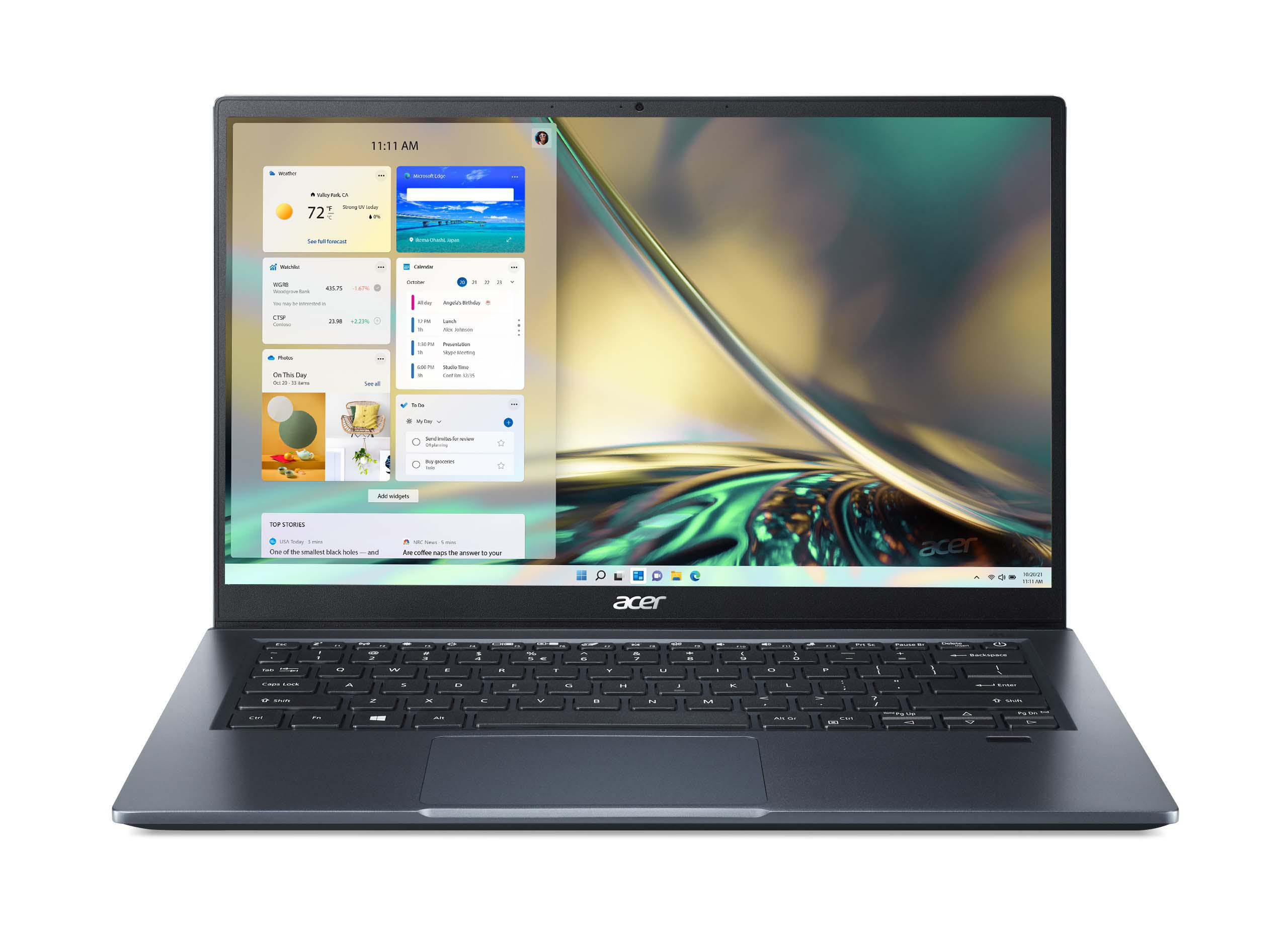 ACER Swift 3 (SF314-511-53SN) mit Tastaturbeleuchtung, EVO, Notebook mit 14 Zoll Display, Intel® Core™ i5 Prozessor, 16 GB RAM, 512 GB SSD, Steam Blue