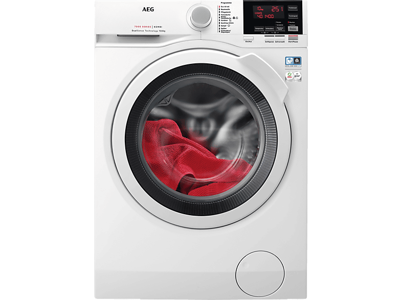 DualSense 7000 Serie mit kg, kg 1551 AEG / L7WBF60605 Trommelsteuerung 6 Waschtrockner (10 U/Min.)