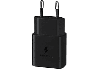 Opname gisteren contact SAMSUNG USB-C Netadapter Fast Charging 15 W Zwart (EP-T1510NBEGEU) kopen? |  MediaMarkt