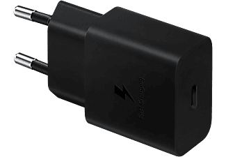 SAMSUNG USB-C Netadapter Fast 15 W Zwart (EP-T1510NBEGEU) kopen? MediaMarkt