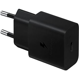 SAMSUNG USB-C Netadapter + Kabel Fast Charging 15 W Zwart (EP-T1510XBEGEU)