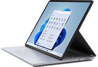 MICROSOFT Surface Laptop Studio, Notebook mit 14,4 Zoll Display Touchscreen, Intel® Core™ i7 Prozessor, 16 GB RAM, 512 GB SSD, GeForce RTX™ 3050 Ti Laptop-GPU, Platin