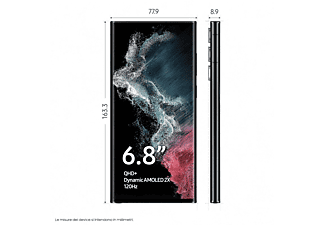 SAMSUNG Galaxy S22 Ultra 256GB, 256 GB, BLACK