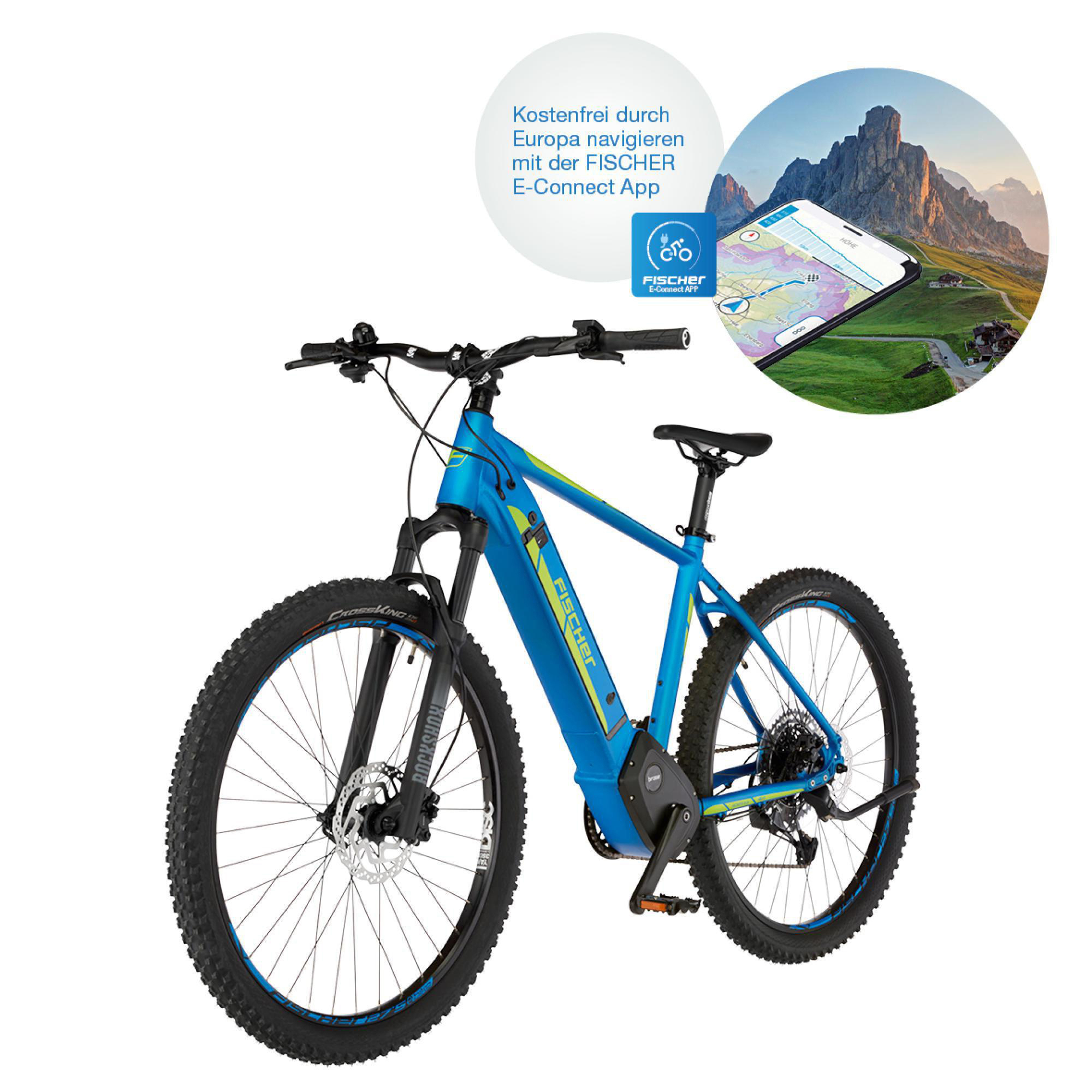 FISCHER MONTIS 6.0i Mountainbike (Laufradgre: 29 Zoll, Unisex-Rad, 504  Wh, Blau matt) | MediaMarkt