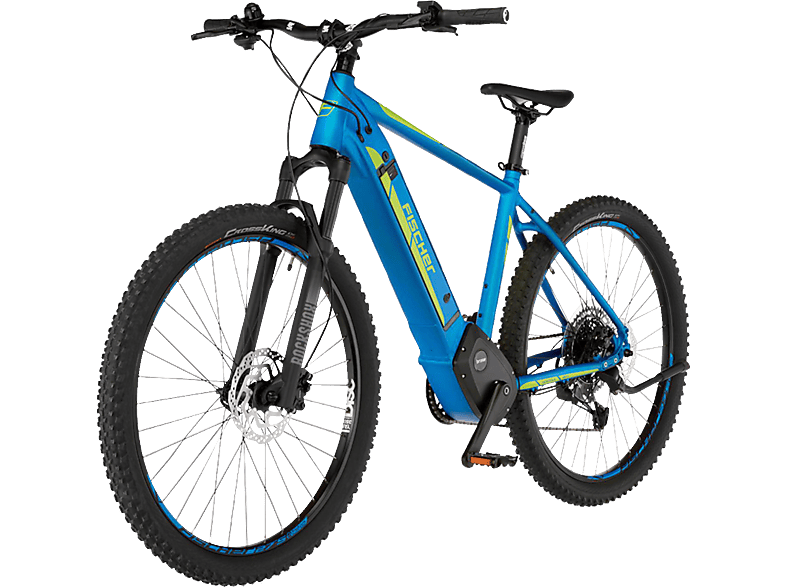 Mountainbike Unisex-Rad, (Laufradgröße: 6.0i Zoll, 504 Blau FISCHER MONTIS 29 matt) Wh,