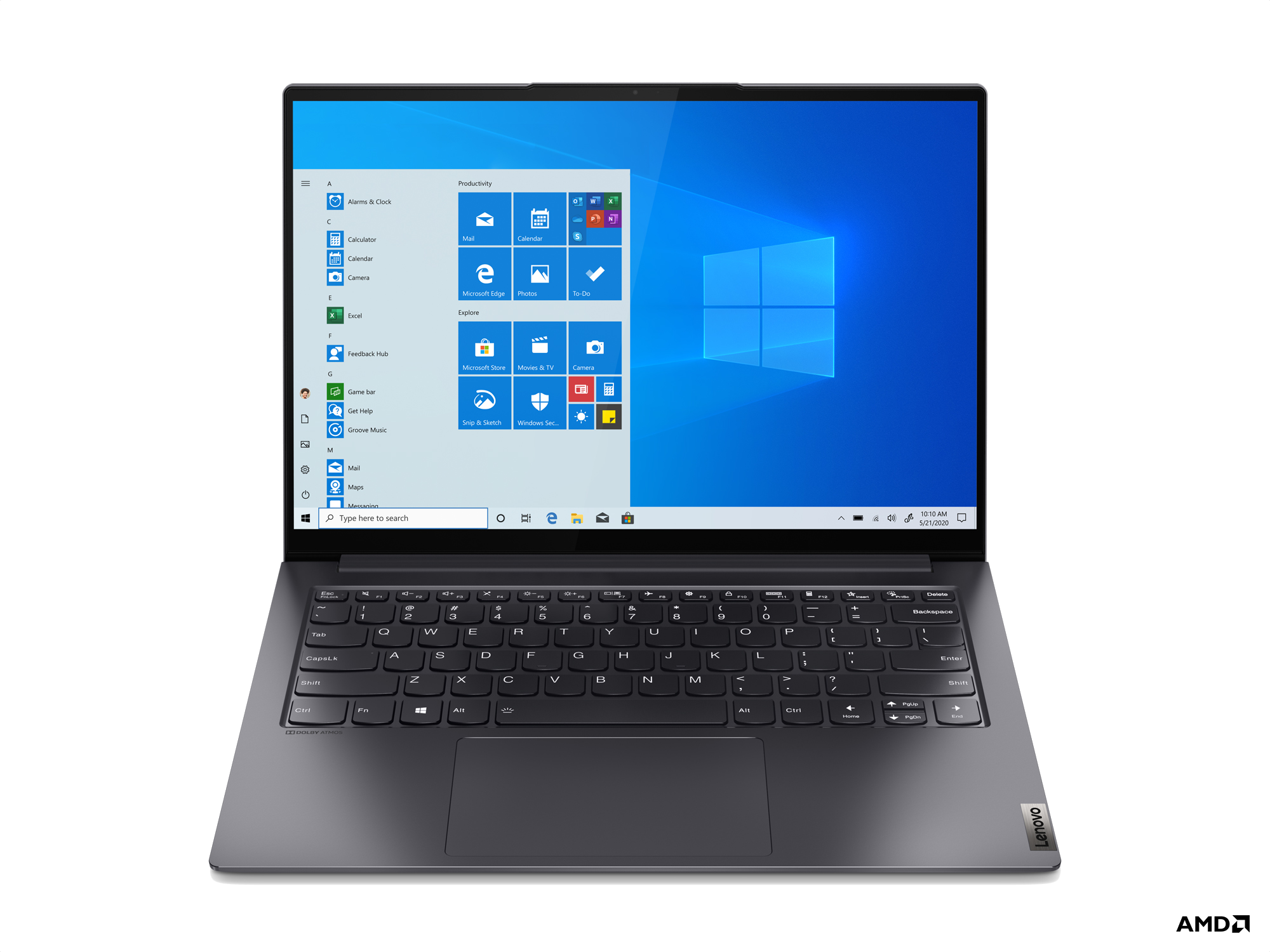 LENOVO 82MS001FTX/Yoga Slim 7 Pro/Ryzen7 5800H/16GB Ram/1TB SSD/14"/Win 10H Laptop Gri