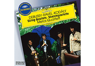 Melos Quartet - Debussy, Ravel, Kodály: String Quartets (CD)