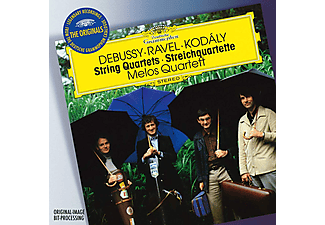 Melos Quartett - Debussy, Ravel, Kodály: String Quartets (CD)