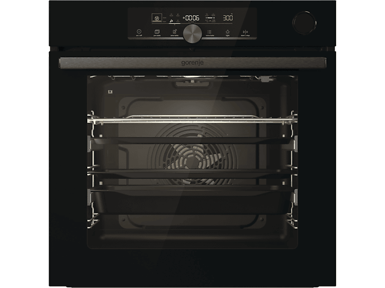 GORENJE BSA6747A04BG beépíthető multifunkciós sütő,gőzfunkció, teleszkópos sütősín,CataClean, AutoBake,FrozenBake