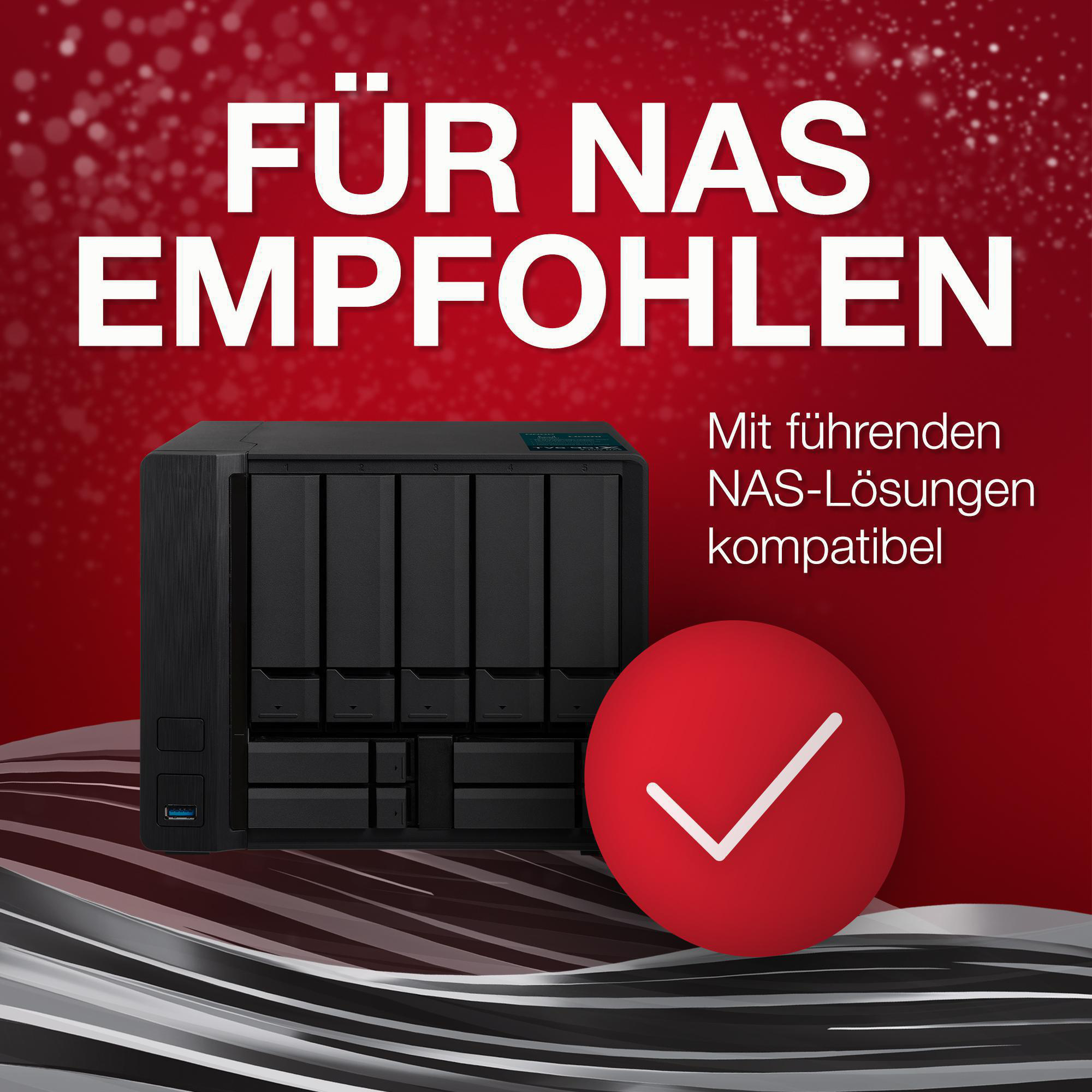 SEAGATE IronWolf Pro Festplatte Bulk, 8 TB HDD SATA 6 Gbps, 3,5 Zoll, intern