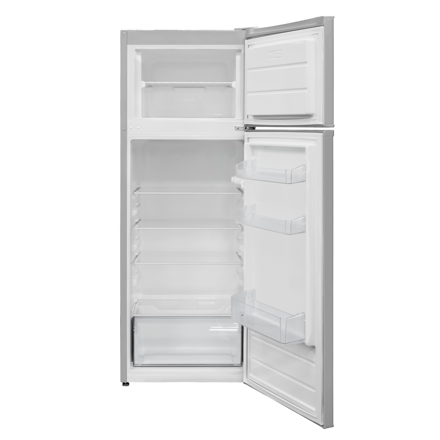 Frigorífico dos puertas - Kympo KYDF228APIXNV, 213 l, Sistema LessFrost, 144 cm, Plata