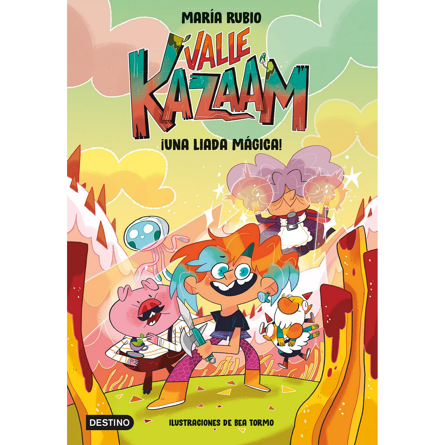 Valle Kazaam 1. ¡una liada tapa blanda 1