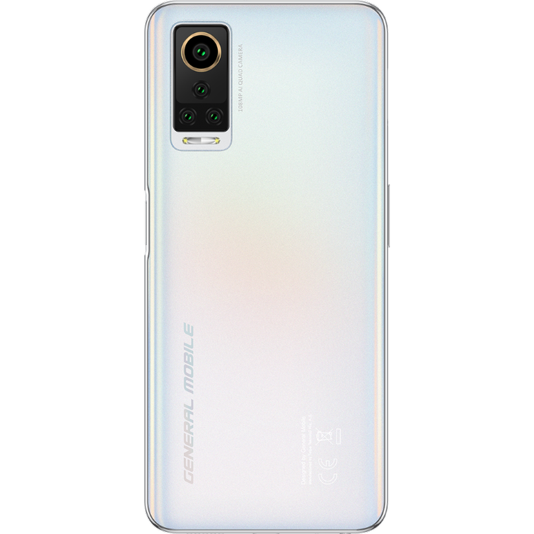 GENERAL MOBILE GM 22 Pro 128GB Akıllı Telefon İnci Beyazı