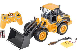 CARSON 1:16 Radlader Volvo 2.4G 100% RTR, ferngesteuertes Fahrzeug R/C Spielzeugauto, Gelb