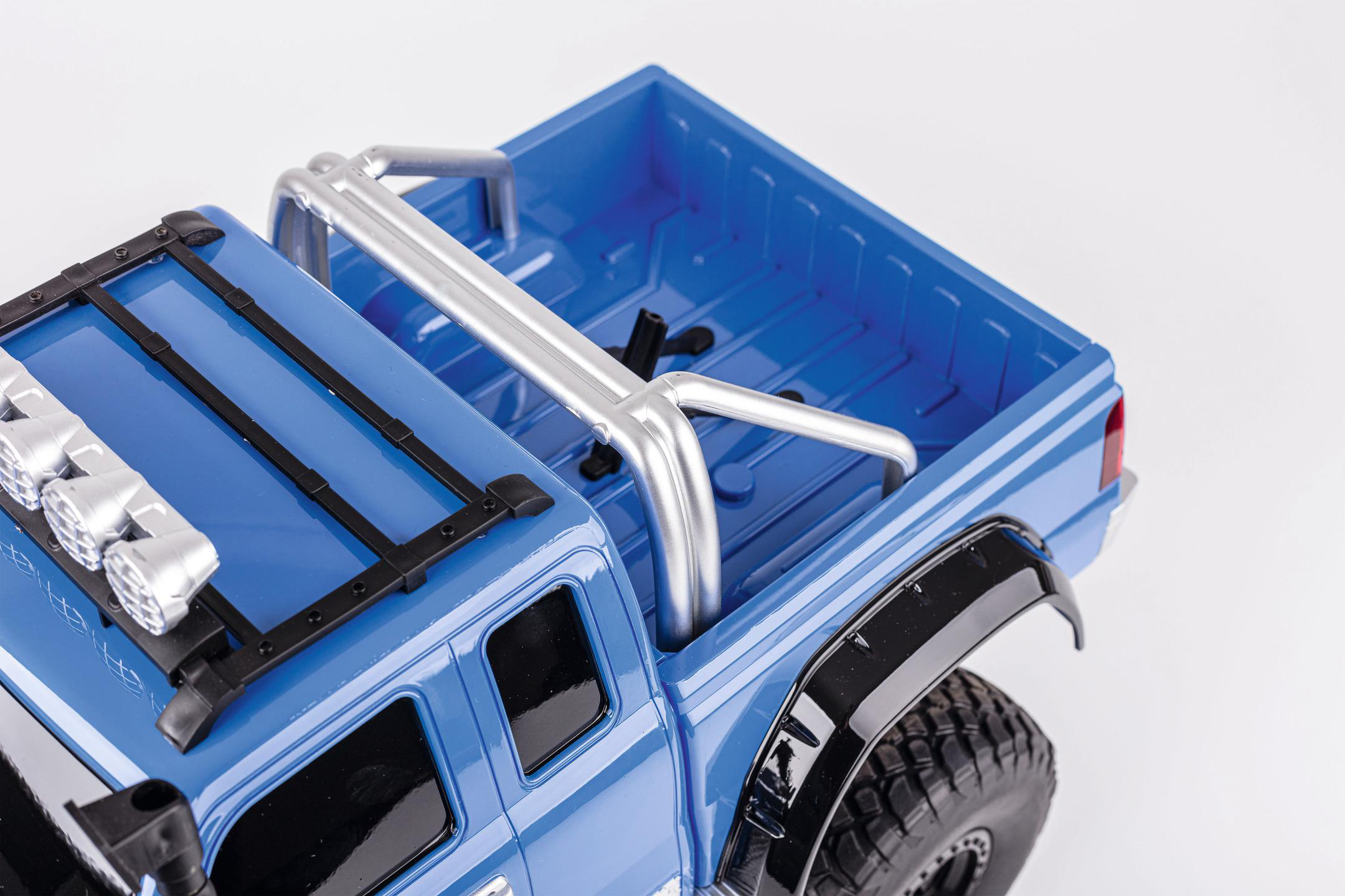 CARSON 1:8 Pickup Crawler 2.4G 100% RTR blau, ferngesteuertes Fahrzeug R/C Spielzeugauto, Blau