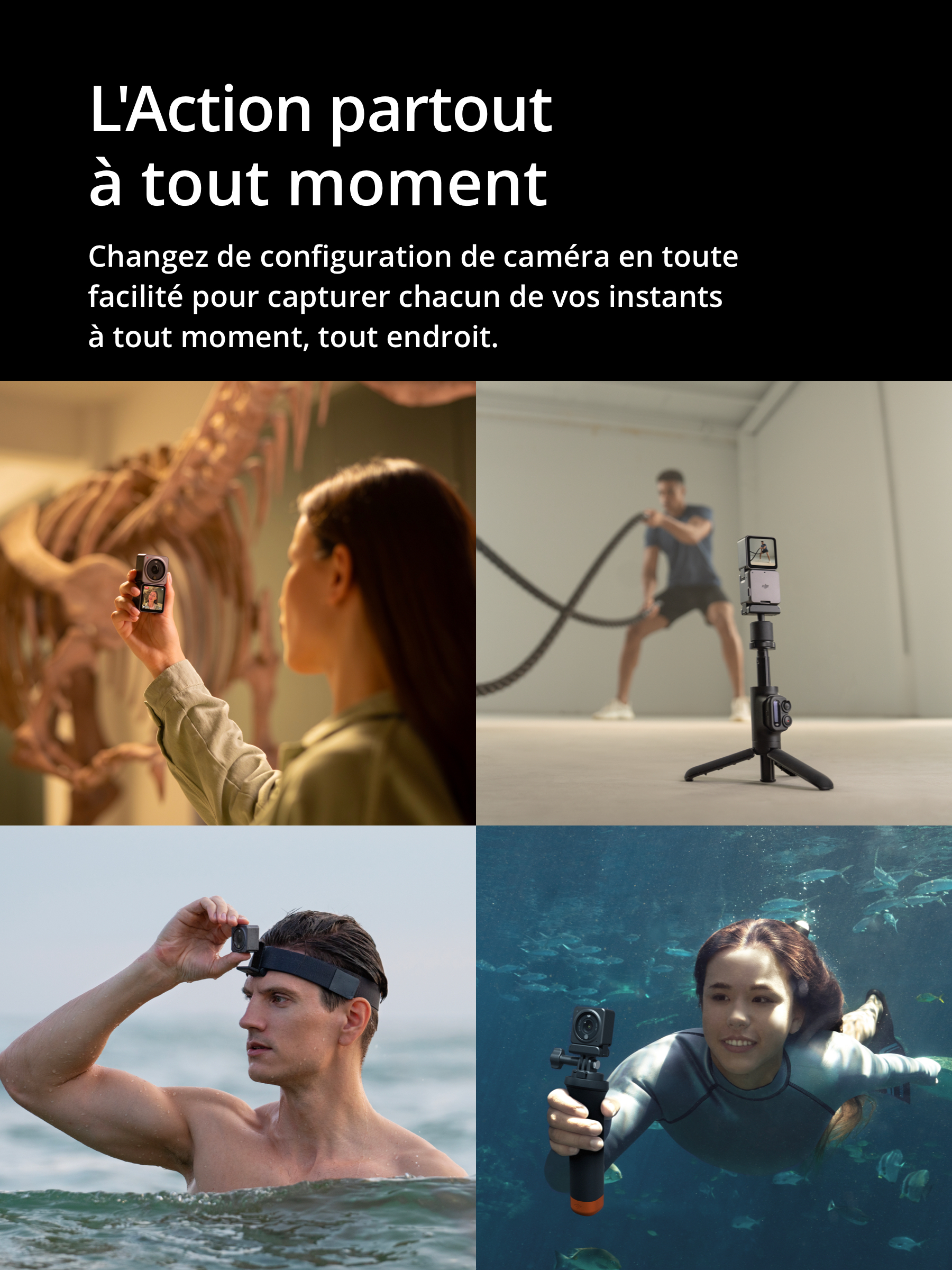 DJI Actioncam Action 2 Bundle énergie (CP.OS.00000197.01)