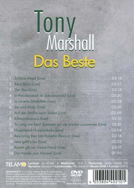 Tony Marshall Das - (DVD) Beste 